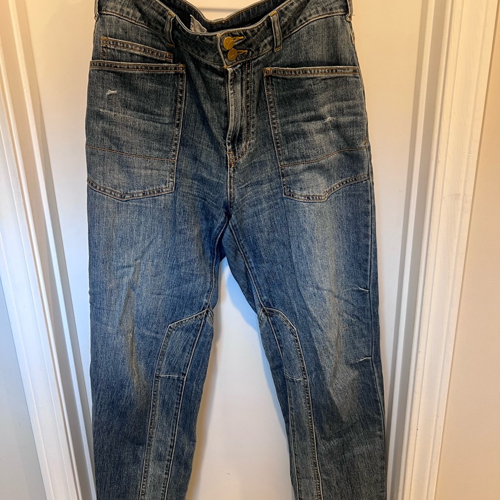 Pilcro Relaxed Fit straight leg wanderer women’s Denim Jeans